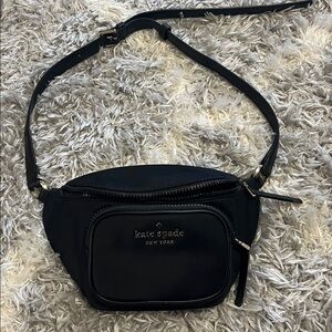 Kate Spade Black Waist Bag